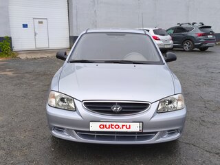 2007 Hyundai Accent ТагАЗ II, серый, 630000 рублей, вид 2