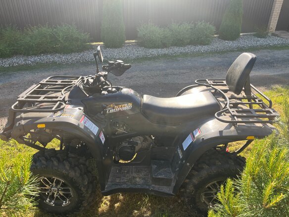 2014 Stels ATV-600YL Леопард, чёрный, 450000 рублей - вид 6
