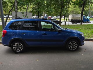 2021 Lada (ВАЗ) Granta Cross I Рестайлинг, синий, 750000 рублей, вид 3