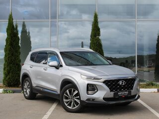2019 Hyundai Santa Fe IV, серебристый, 2350000 рублей, вид 3