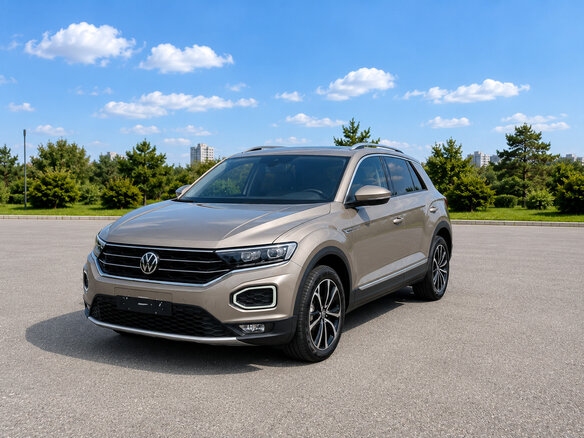 2022 Volkswagen T-Roc I (China Market), серебристый
