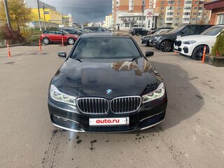 2016 BMW 7 серии Long 730Ld xDrive VI (G11/G12), чёрный, 2900000 рублей, вид 2