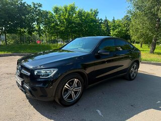 2020 Mercedes-Benz GLC Coupe 220 d I (C253) Рестайлинг, чёрный, 3500000 рублей, вид 1