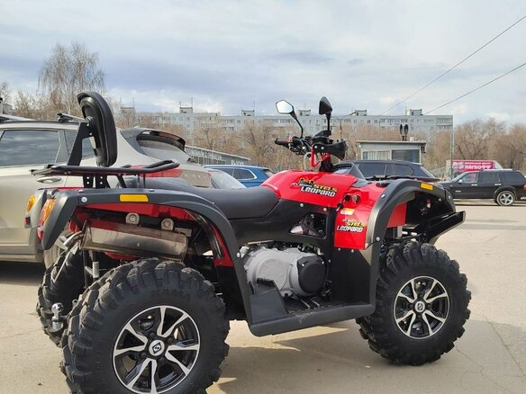 2026 Stels ATV-600YL Леопард, красный - вид 3