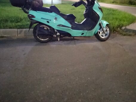 1998 Suzuki Burgman (SkyWave) 400, зелёный, 90000 рублей, вид 5
