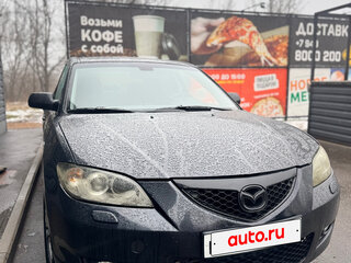 2007 Mazda 3 I (BK) Рестайлинг, чёрный, 500000 рублей, вид 1