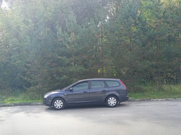 2007 Ford Focus II, серый - вид 2
