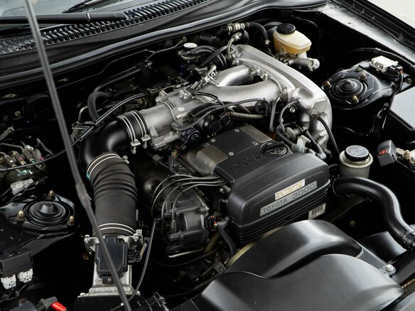 1995 Toyota Supra IV (A80), чёрный, 11999000 рублей - вид 9