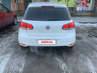 2012 Volkswagen Golf VI, белый, 750000 рублей, вид 2