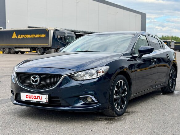 2015 Mazda 6 III (GJ) Рестайлинг, синий