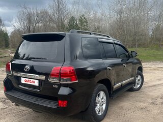 2012 Toyota Land Cruiser 200 Series Рестайлинг 1, чёрный, 4000000 рублей, вид 4