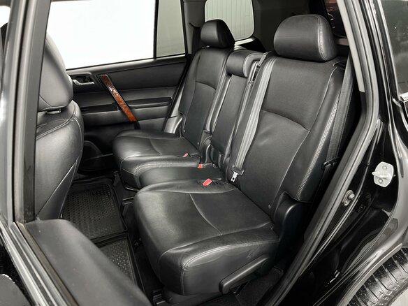 2012 Toyota Highlander II (XU40) Рестайлинг, чёрный - вид 8