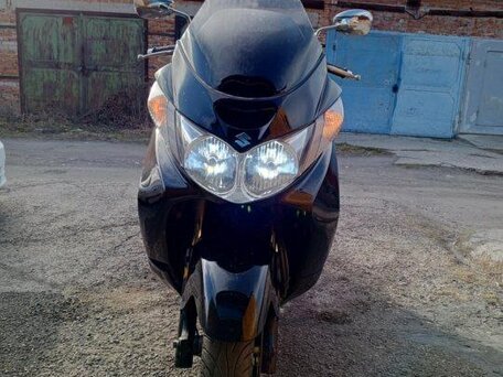 2005 Suzuki Burgman (SkyWave) 400, чёрный, 200000 рублей, вид 4