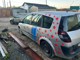 2006 Renault Scenic Grand II, серебристый, 300000 рублей, вид 4