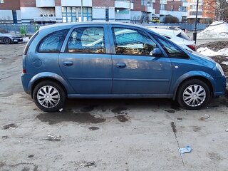 2008 Opel Meriva A Рестайлинг, серый, 380000 рублей, вид 5