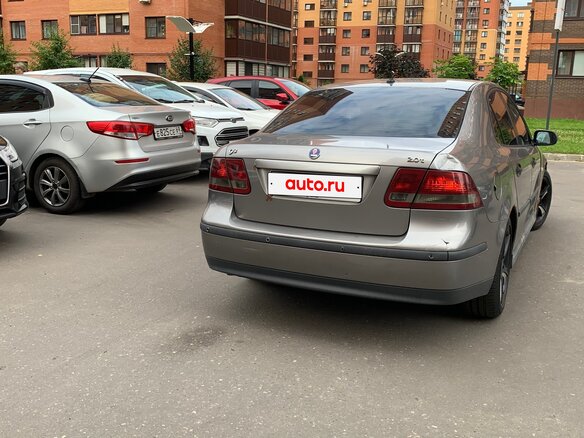 2003 Saab 9-3 II, серый, 330000 рублей - вид 11