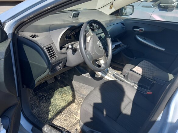 2007 Toyota Corolla X (E140, E150), голубой, 550000 рублей - вид 5