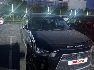 2010 Mitsubishi Outlander II Рестайлинг, чёрный, 1100000 рублей, вид 2