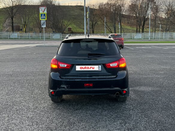 2013 Mitsubishi ASX I Рестайлинг, чёрный, 1200000 рублей - вид 6