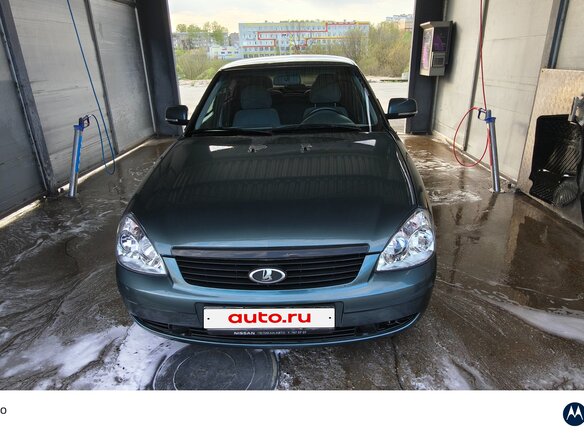 2008 Lada (ВАЗ) Priora I, зелёный, 210000 рублей - вид 5