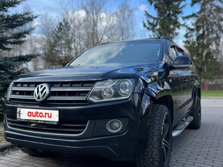 2012 Volkswagen Amarok Double Cab full-time I, чёрный, 1650000 рублей, вид 2
