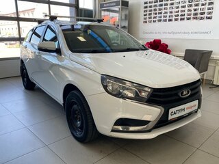 2018 Lada (ВАЗ) Vesta SW I, белый, 650000 рублей, вид 3