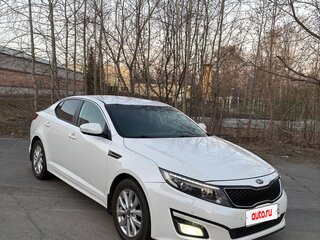 2014 Kia Optima III Рестайлинг, белый, 1520000 рублей, вид 2