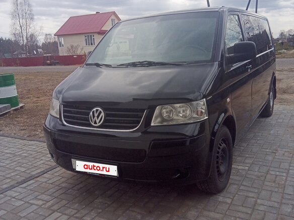 2007 Volkswagen Caravelle T5, чёрный, 1400000 рублей