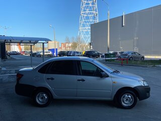 2015 Lada (ВАЗ) Granta I, серебристый, 370000 рублей, вид 5