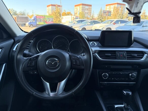 2015 Mazda 6 III (GJ) Рестайлинг, белый, 1750000 рублей - вид 16