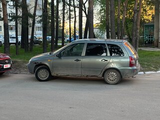2010 Lada (ВАЗ) Kalina I, серый, 110000 рублей, вид 5