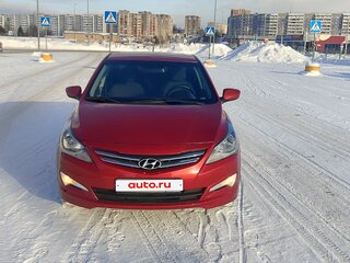 2016 Hyundai Solaris I Рестайлинг, красный, 850000 рублей, вид 3