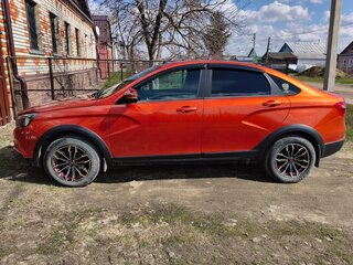 2021 Lada (ВАЗ) Vesta Cross I, оранжевый, 1115000 рублей, вид 4