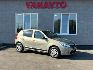 2010 Renault Sandero I, бежевый, 450000 рублей, вид 3