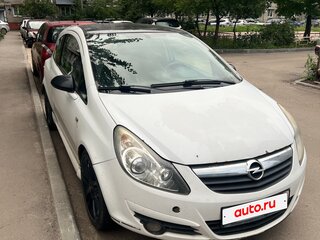 2008 Opel Corsa D, белый, 300000 рублей, вид 1