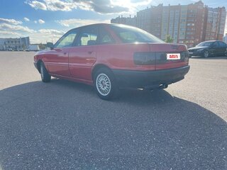1990 Audi 80 IV (B3), красный, 94006 рублей, вид 4