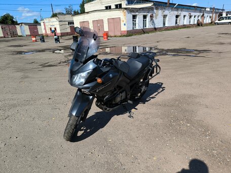 2008 Suzuki V-Strom DL 650, чёрный, 550000 рублей, вид 2