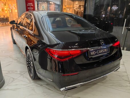 2022 Mercedes-Benz S-Класс 580 Long 4MATIC VII (W223), чёрный, 17950000 рублей, вид 4