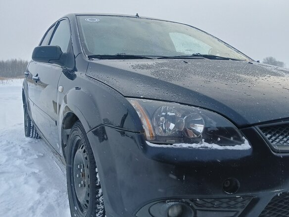2007 Ford Focus II, чёрный, 380000 рублей