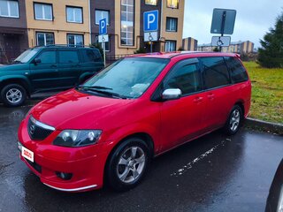 2003 Mazda MPV II (LW), красный, 350000 рублей, вид 1