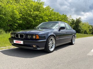 1992 BMW 5 серии 525i III (E34), синий, 2700000 рублей, вид 1