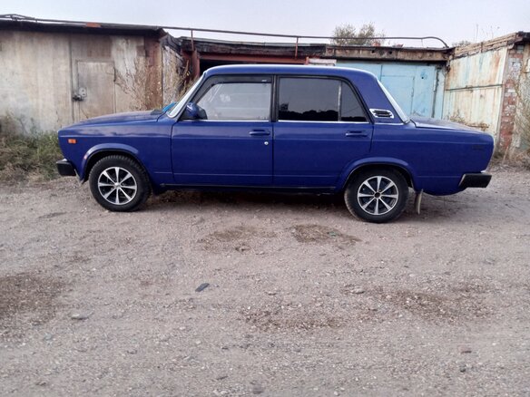 1997 Lada (ВАЗ) 2105, синий - вид 4