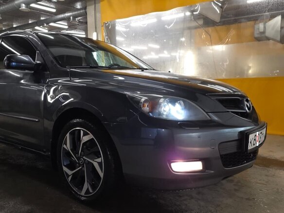 2008 Mazda 3 I (BK) Рестайлинг, серый, 750000 рублей