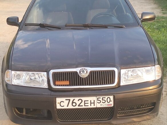 2008 Skoda Octavia I (A4) Рестайлинг, чёрный, 430000 рублей