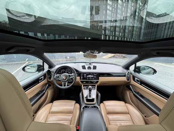 2020 Porsche Cayenne Coupé III, чёрный, 7850000 рублей - вид 18