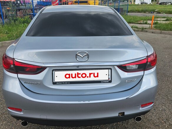 2018 Mazda 6 III (GJ) Рестайлинг, серый, 1650000 рублей - вид 3