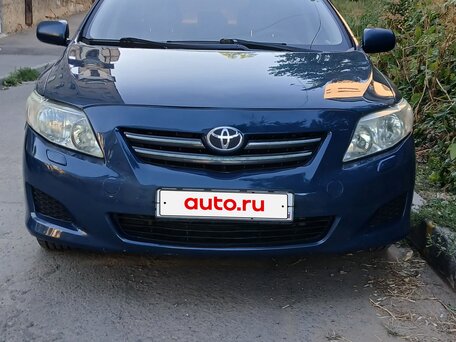 2007 Toyota Corolla X (E140, E150), синий, 650000 рублей, вид 2