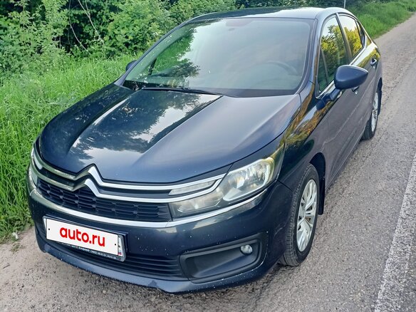 2016 Citroen C4 II Рестайлинг, синий