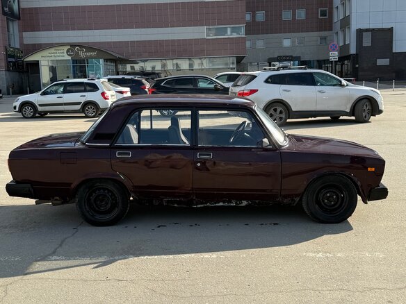 2008 Lada (ВАЗ) 2107, пурпурный, 85000 рублей - вид 5
