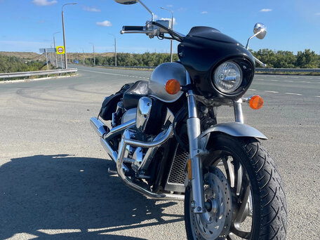 2003 Honda VTX 1300, серебристый, 450000 рублей, вид 1